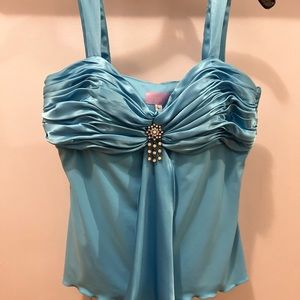 Elegant Black Tie Top